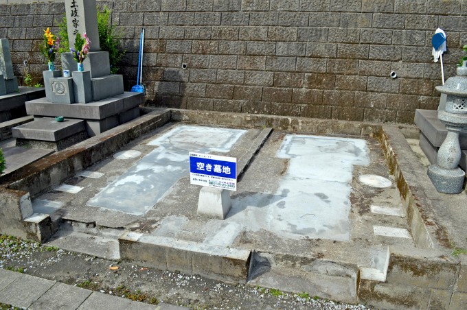 田上霊場空き区画 ヌ-16・17