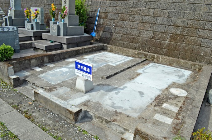 田上霊場空き区画 ヌ-16・17